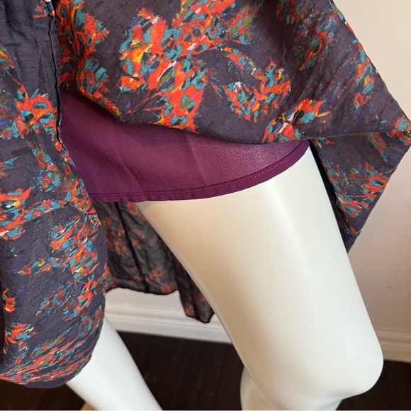 Floral Print 3/4 Maxi Dress - Picture 5 of 6